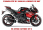 Preview: Beispiel Bild für die Farben, EV-X Rot für Yamaha YZF R1 2009-2014